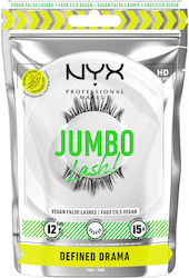 NYX Professional Makeup Jumbo Lash False Eyelashes Defined Drama Black
