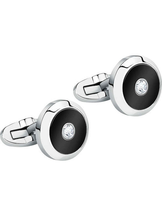 Morellato Cufflinks of Steel Silver