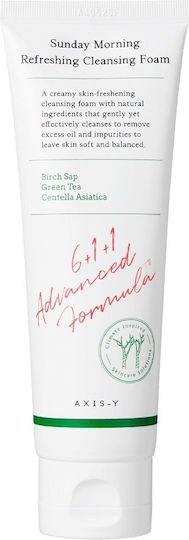 Axis-y Sunday Morning Facial Cleansing Foam For Oil Control & Brightening 120ml