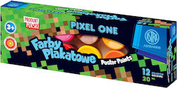 Pixel One Poster Paints 12 Colours 20 Ml Astra