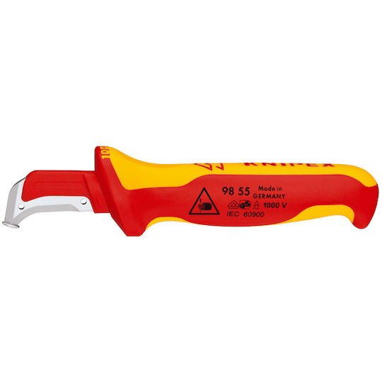 Knipex Coaxial Cable Stripper Sharpener with 180mm Length Blister