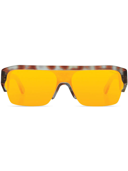 Komono Sonnenbrillen mit Gelb Schildkröte Rahmen und Gelb Polarisiert Linse KOM-S10277