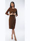 Women's Bolero Clay Brown