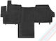 Rezaw Plast Μπροστινό Πατάκι για Peugeot Boxer Fiat Ducato Citroen Jumper 2006+ Μαύρο