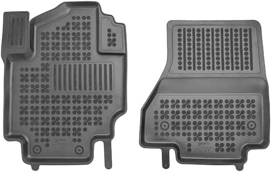 Rezaw Plast Front Mats 2pcs for Nissan E-NV200 2014+ Black