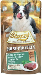 Stuzzy Monoprotein Veal Chard Wet Dog Food 150 G