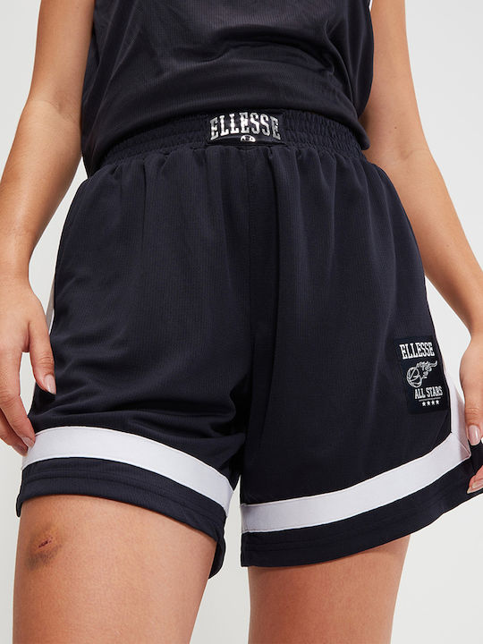 Ellesse Γυναικείο Ψηλόμεσο Αθλητικό Σορτς NavyBlue