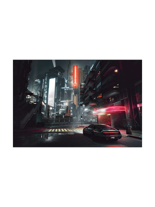 Afiș Cyberpunk 2077 City Shot 90x61cm