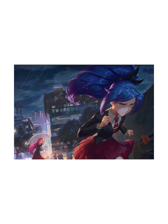 Poster Star Guardians Running Away From Kaisa Lol 90x61cm