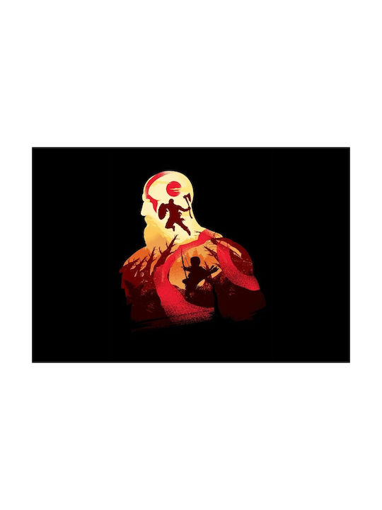 Afiș God Of War Kratos Minimalism 90x61cm