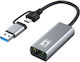 Level One USB-0423 Αντάπτορας Δικτύου USB με Ενσύρματη Σύνδεση Ethernet