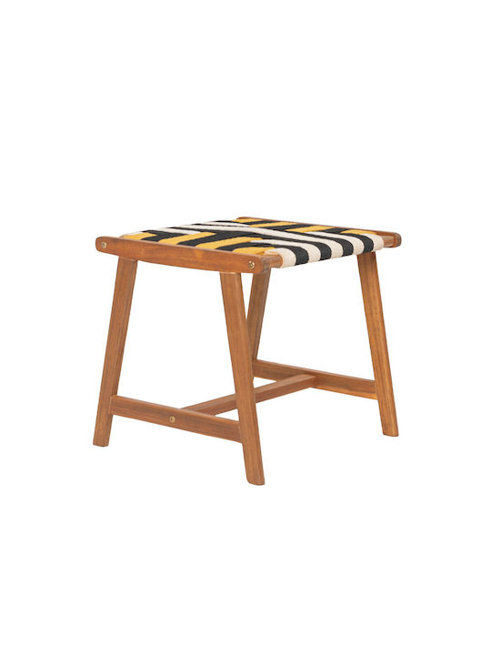 Wooden Garden Stool Verano Multicolour 40x45x45cm Wooden Garden Stool Verano Multicolour 40x45x45cm