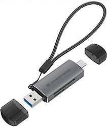 Conceptronic Cititor de Carduri USB 2.0 Tip-C pentru /S/D/ /m/i/c/r/o/S/D/ / / / /