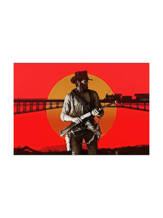 Afiș Red Dead Redemption 2 Train 90x61cm