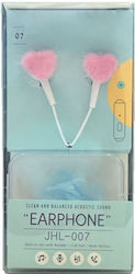 Summer Enjoy Jhl-007 În ureche Handsfree cu două căști cu mufă 3.5mm Alb