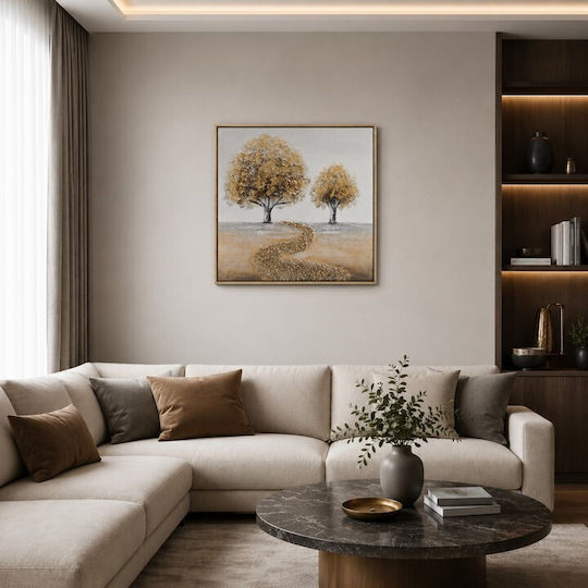 Inart Forestre на Платнен 62x62 cm