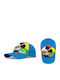 Disney Kids' Hat Jockey Fabric Mickey Blue