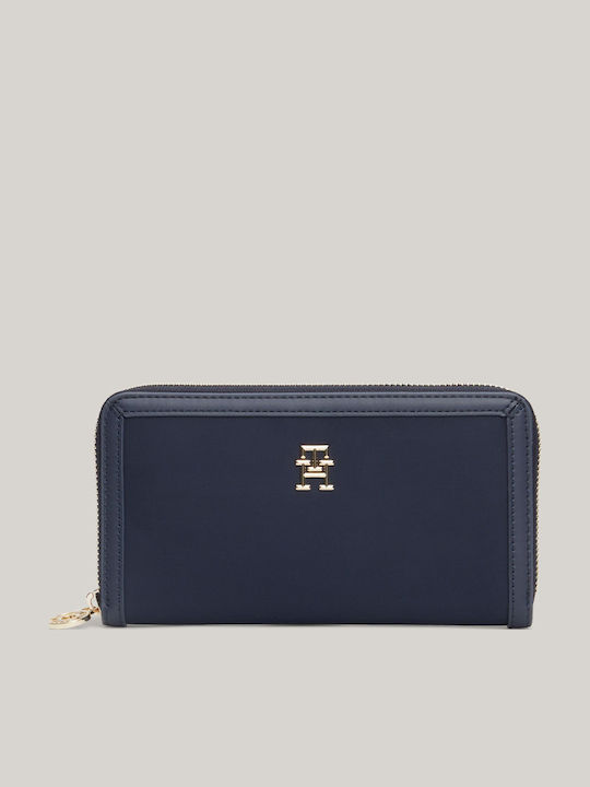 Tommy Hilfiger Essential Μεγάλο Γυναικείο Πορτοφόλι Navy Μπλε Tommy Hilfiger Essential Μεγάλο Γυναικείο Πορτοφόλι Navy Μπλε