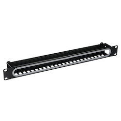Zubehör Netzwerkschrank Efb 19" 1he Kabelmanagement Abdeckung Ral9005