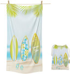 Soap Tales Kids Beach Towel Beige