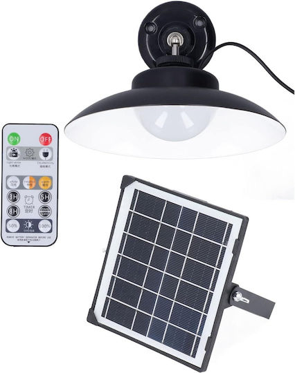 Lampă Solară Pentru Camping Waterproof Neagră