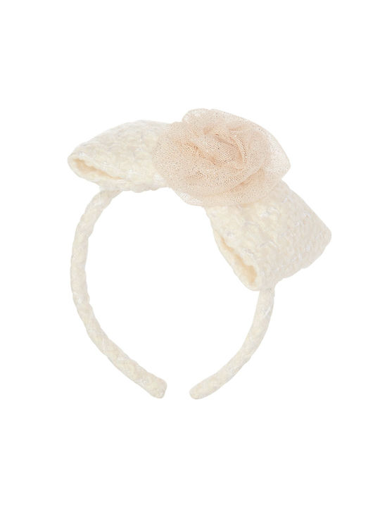 Balloon Chic Beige Kids Headband