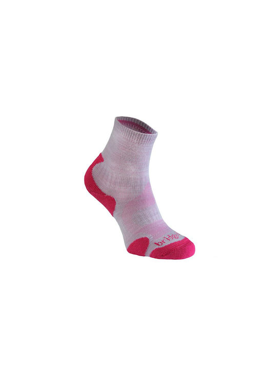 Bridgedale Merino Lite Athletic Socks Pink 1 Pair