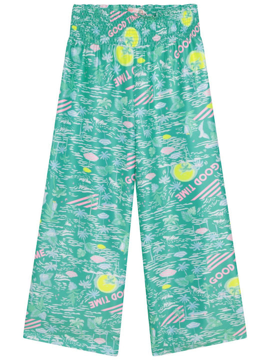 Billieblush Pantaloni copii MARE-VERDE