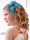 Abel & Lula Kids Hair Clip Multicolour in Blue Color