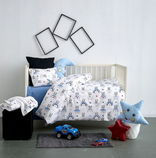 SB Home Set Albastru 120x160 cm