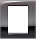 Bticino Switch Frame 3 Positions in Gray Color LNC4826PT