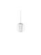 Ideal Lux Pendant Light Single-Light with Warm White Light Transparent