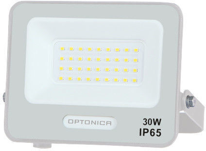 Optonica Waterproof LED Floodlight 30W Natural White 4000K IP65