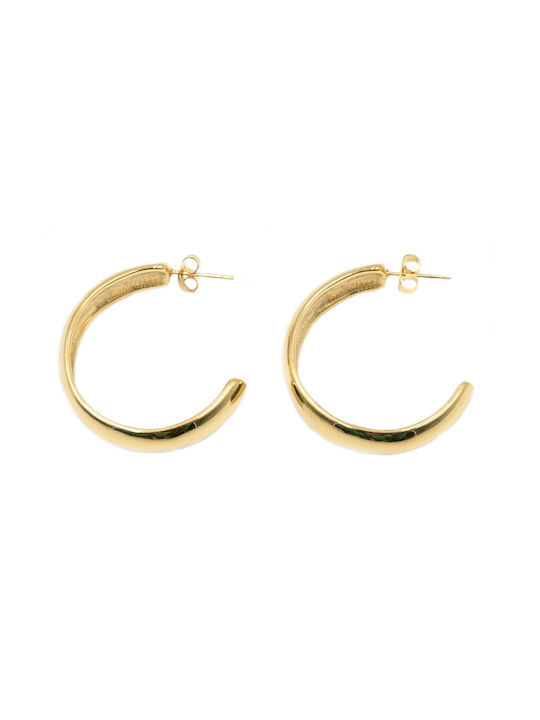 Poco Loco Earrings made of Steel Gold Plated