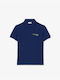 Lacoste Kids Polo Short Sleeve Blue