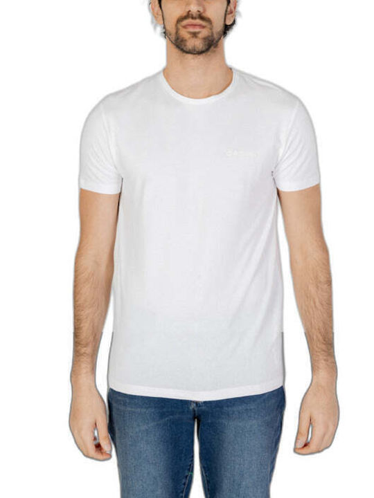 Gas Ανδρικό T-shirt Κοντομάνικο Λευκό