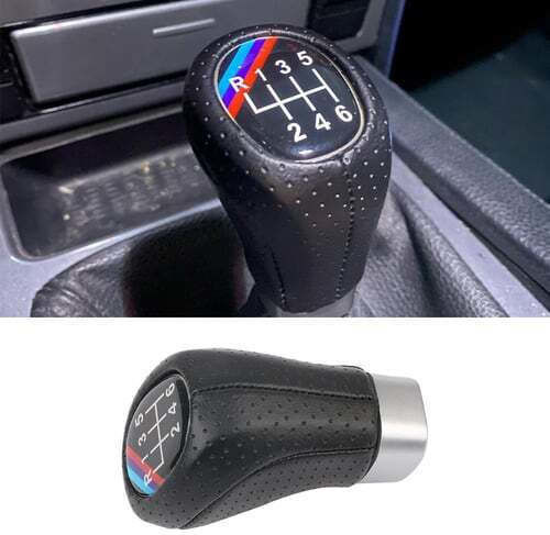 Carro Πόμολο Ταχυτήτων για BMW E30 / E34 / E36 / E46 / E92 / E60 / E90 / X1 / X3 / X5 / E39 / F10 / i3 / i8 / X2 / X4 / E53 / X6 / Z3 / Z4 / X7 / M1 / Z1 Kia Roadster Mini Roadster Smart Roadster Subaru E12 Μαύρο
