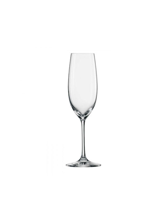 Zwiesel Glas Pahar de sampanie din Cristal în Culoare Alb Pahar cu picior 1buc