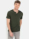 Henley T-shirt Khaki