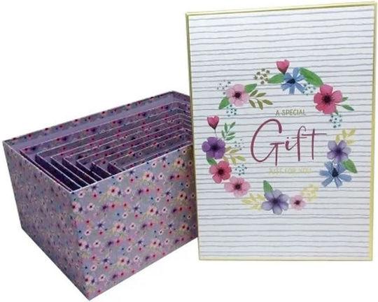 Claire Fontaine Box for Gift Multicolour 31.5x14x21.5cm.
