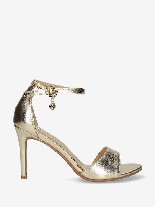 Mexx Damen Sandalen in Gold Farbe