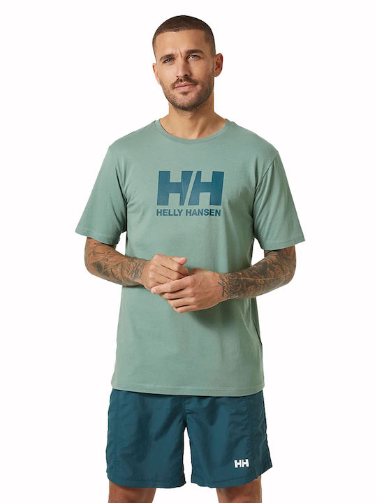 Helly Hansen Ανδρικό T-shirt Κοντομάνικο Mint