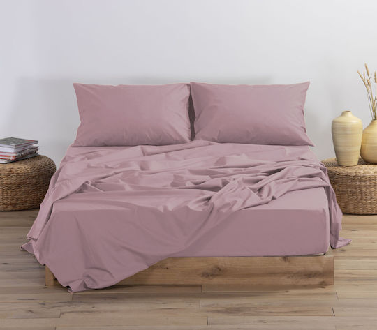 Nef-Nef Homeware Basic Μονό 170x270εκ. 1213-amethyst