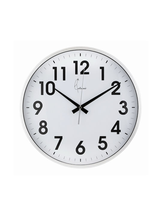 Cetronic Wall Clock White Ø35cm