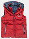 Kids' Casual Jacket Double Sided with Lining & Hood Red