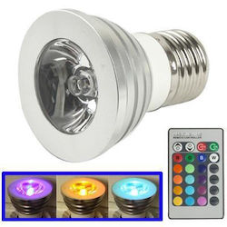 Смарт LED 3W за Цокъл E27 RGB Смарт LED 3W за Цокъл E27 RGB