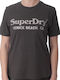 Superdry D1 Ovin Metallic Venue Women's T-shirt Charcoal