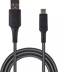 2GO USB 2.0 USB-C male - USB-A 1m (795822)