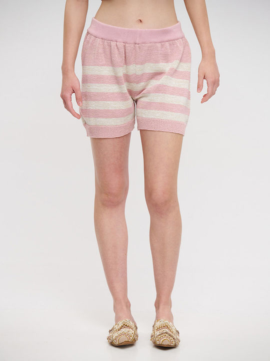 Ble Resort Collection Γυναικείο Σορτσάκι Παραλίας Ροζ