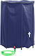 vidaXL Vertical Cylindrical Plastic Storage Tank 1350lt for Water / Petroleum Blue